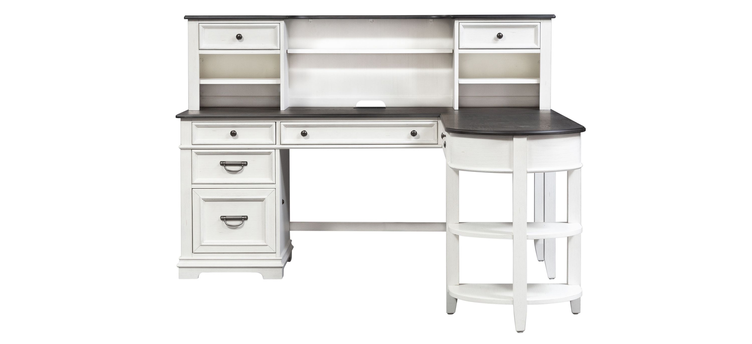 Shelby Computer Desk w/ Hutch