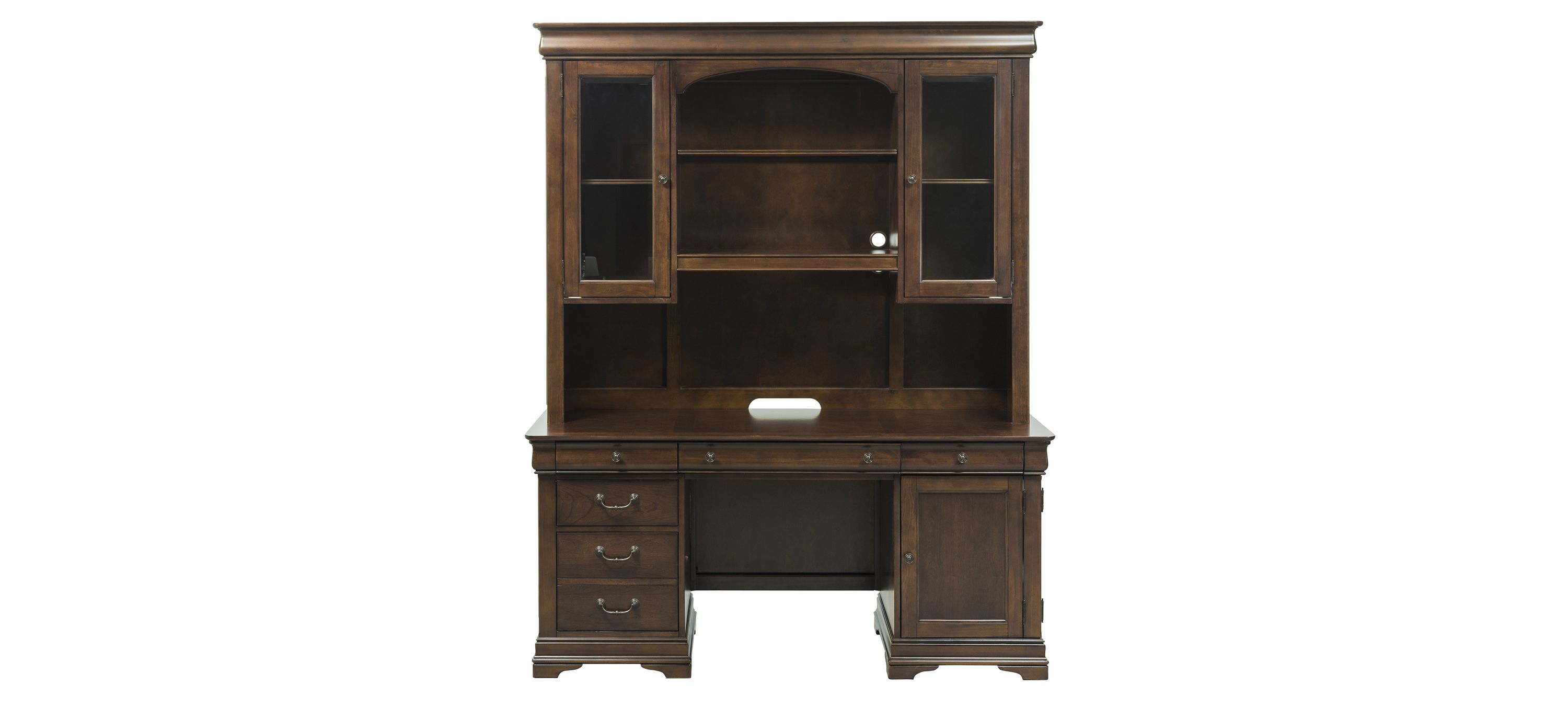 Chateau Valley Credenza & Hutch