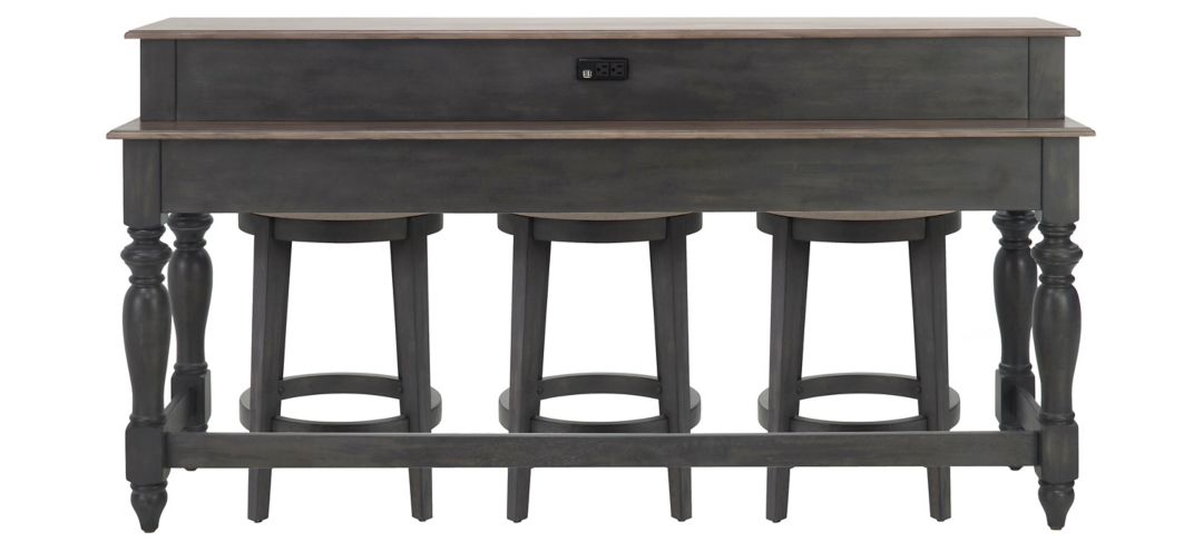 398130333 Charleston 4-pc. Console Bar with Stools sku 398130333