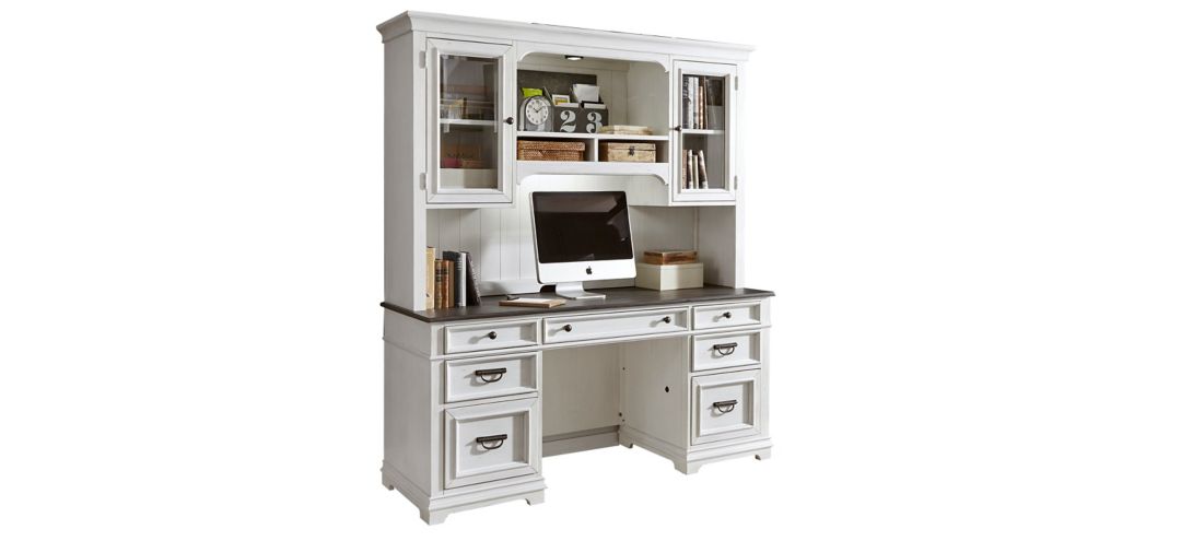 Shelby Writing Desk w/ Hutch