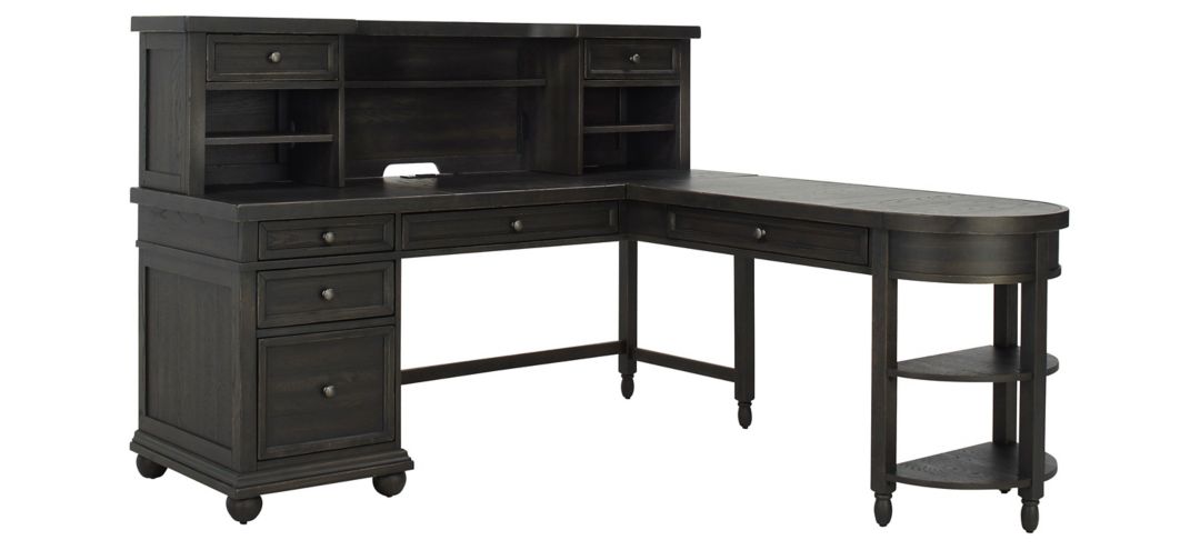 Manitoba 4pc L-Shaped Desk
