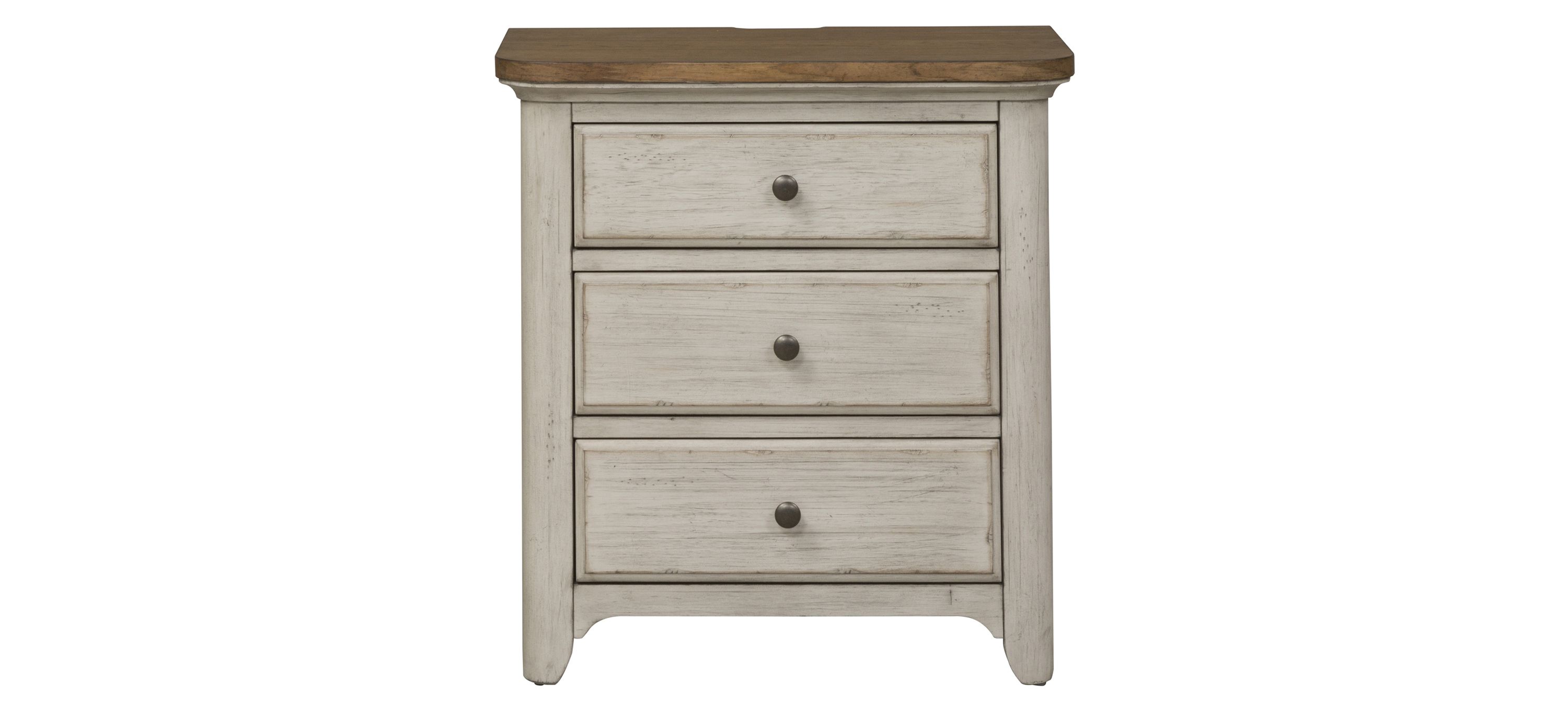 Farmhouse Reimagined Drawer Nightstand