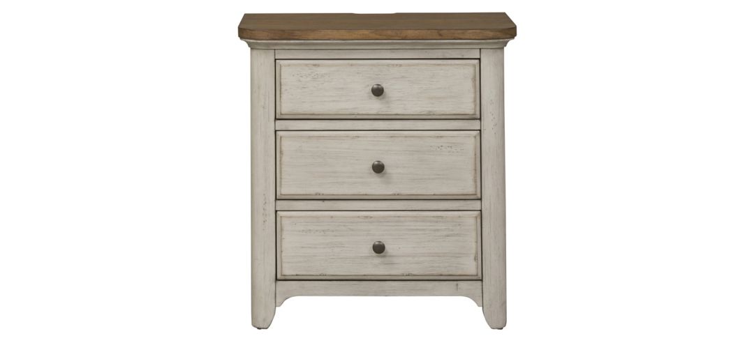 652-BR61 Farmhouse Reimagined Drawer Nightstand sku 652-BR61