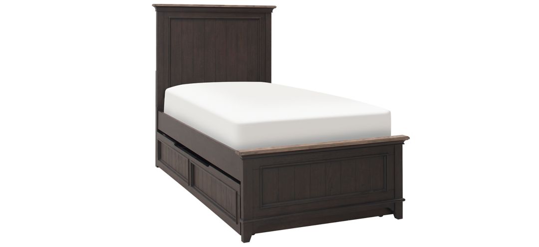 596141704 Dakota Full Panel Bed w/ Trundle sku 596141704