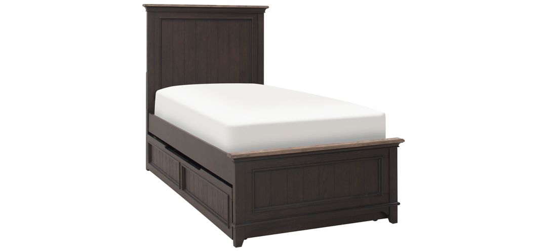 598141706 Dakota Twin Panel Bed w/ Trundle sku 598141706
