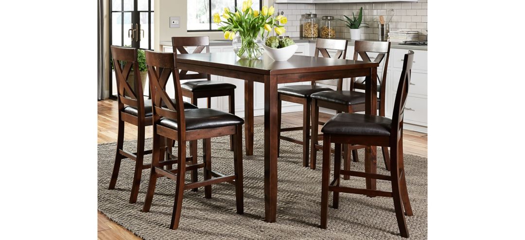 701164300 Thornton 7-pc.Counter Height Dining Set sku 701164300