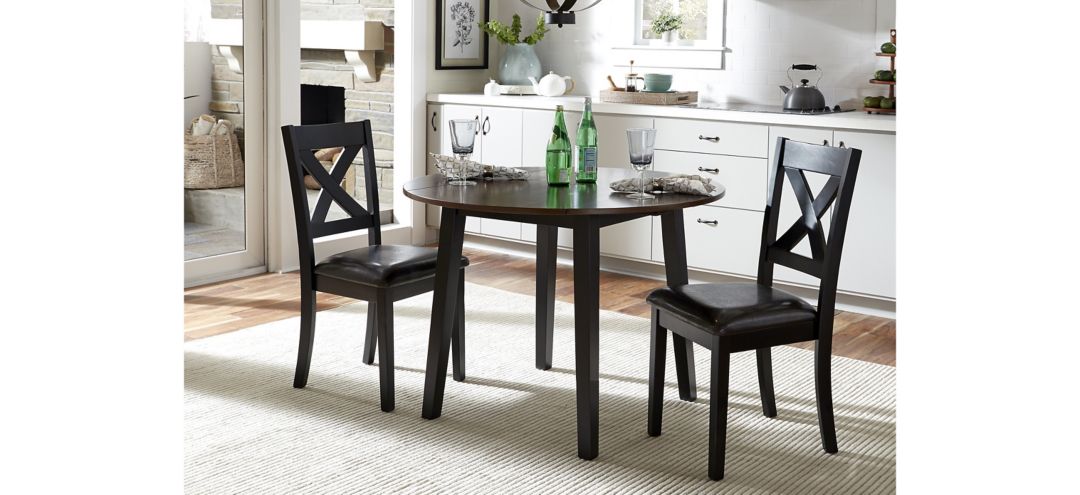 704226432 Thornton 3-Pc Drop Leaf Dining Set sku 704226432