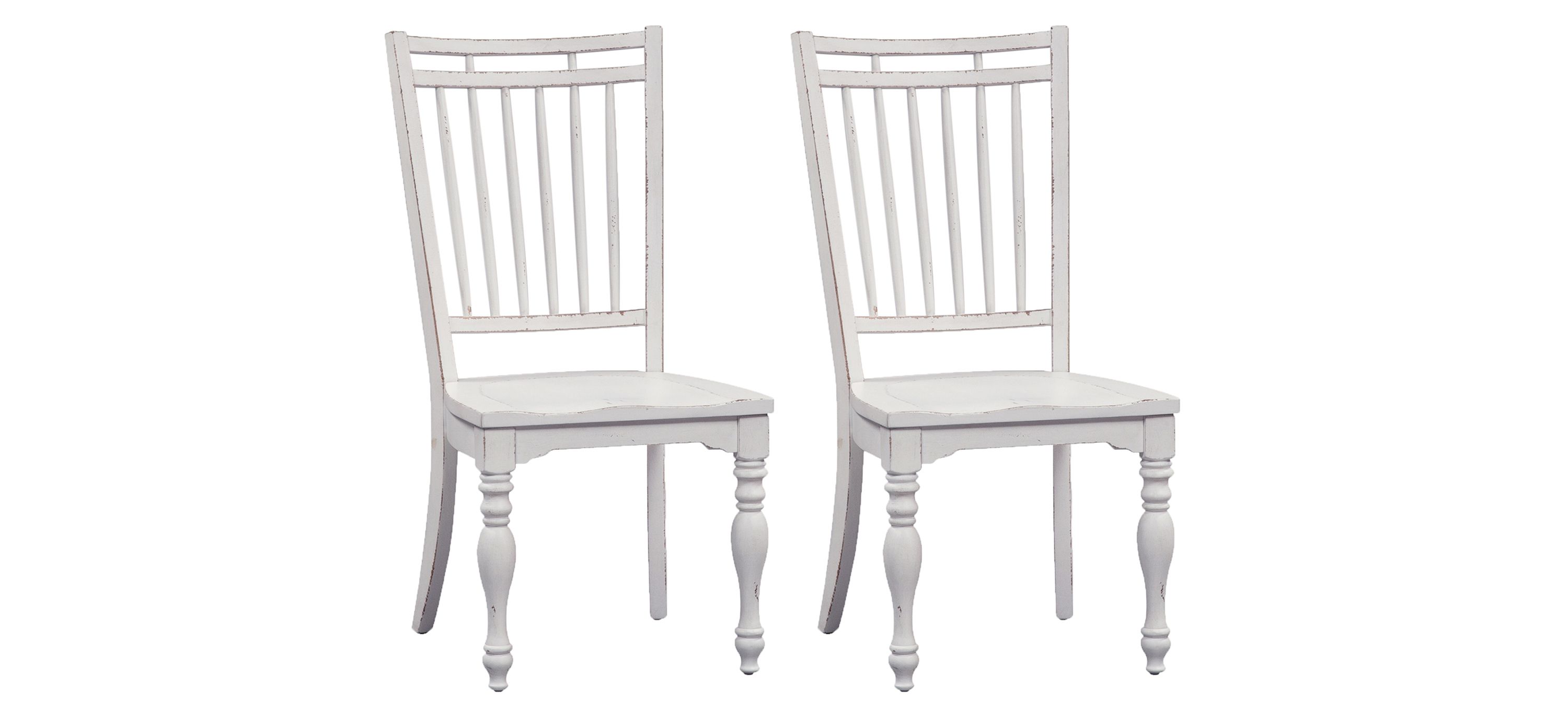 Forestport Spindle Back Dining Chair-Set of 2