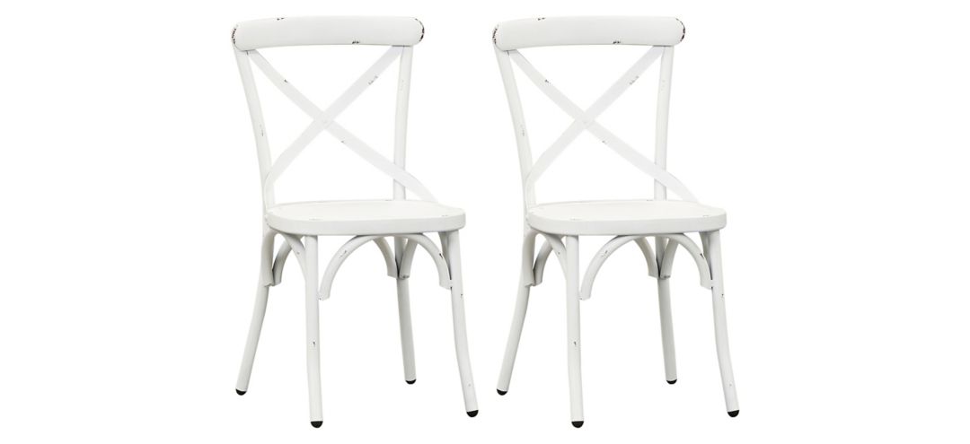 Vintage Series X Back Dining Chair-Set of 2