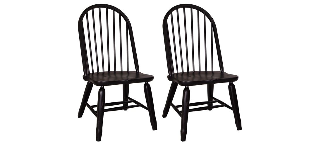 Harrietta Bow Back Dining Chair-Set of 2