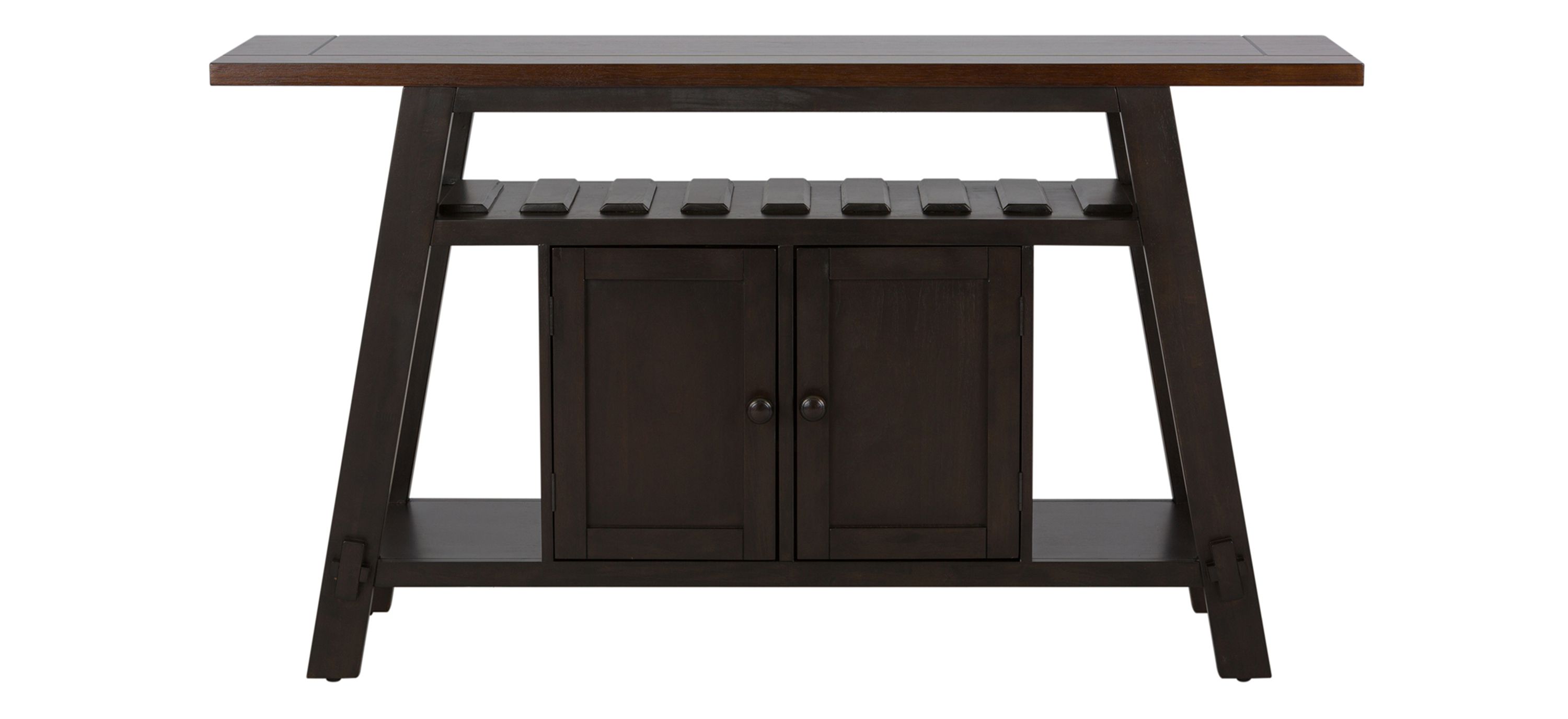 Timothy Server w/ Wine Storage