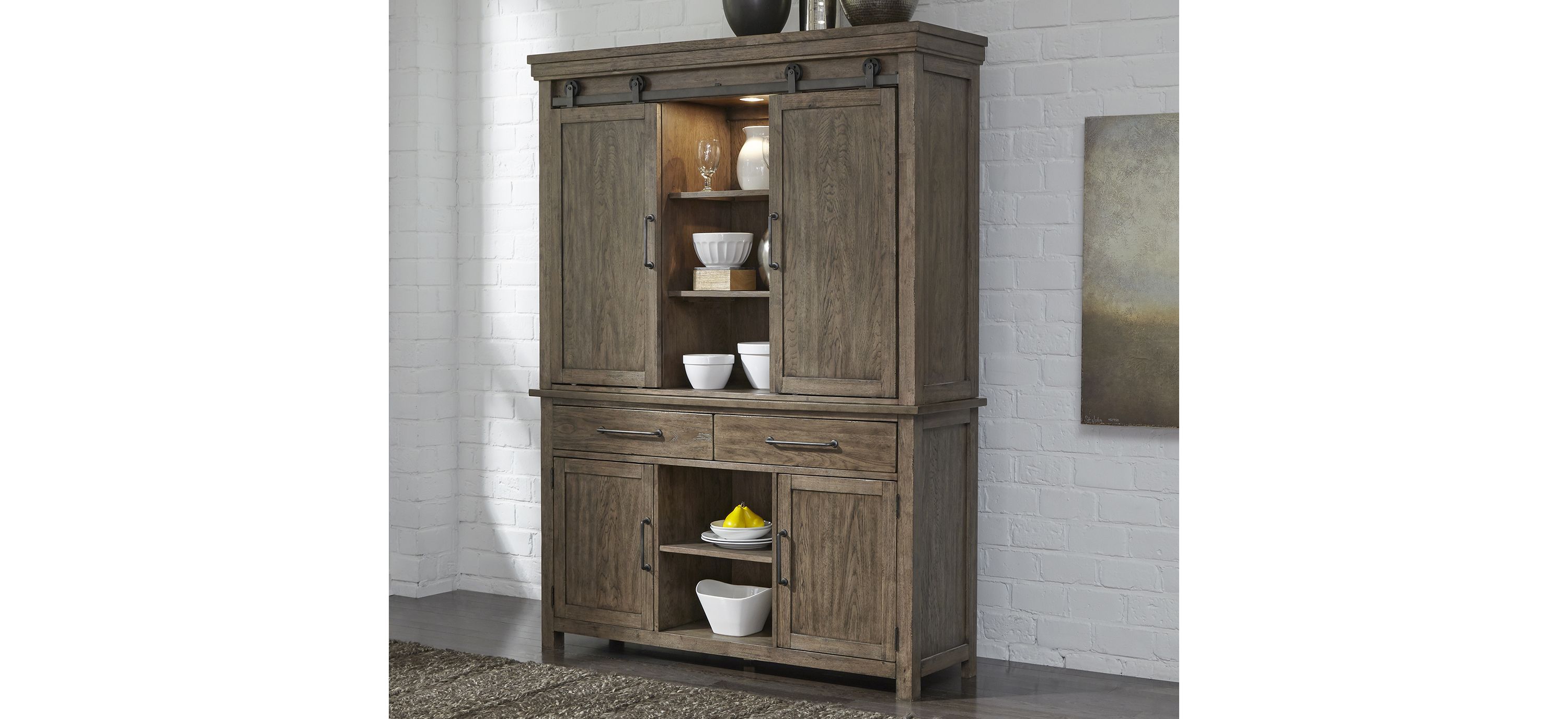 Sonoma Road 2-pc. China Cabinet