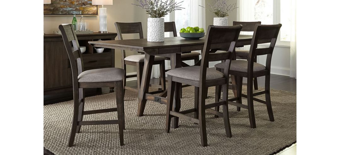 Double Bridge 7-pc. Counter Height Dining Set