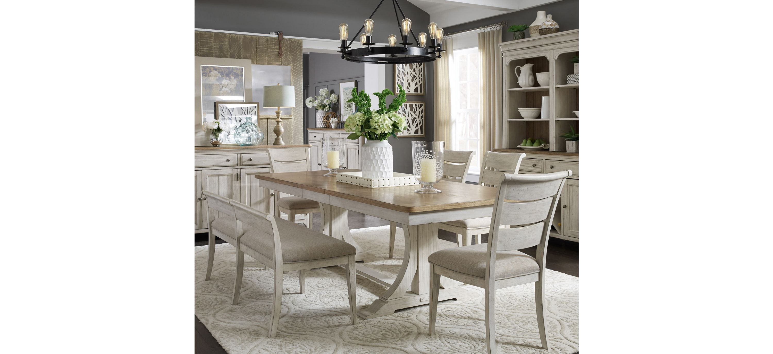 Farmhouse Reimagined 6-pc. Dining Set