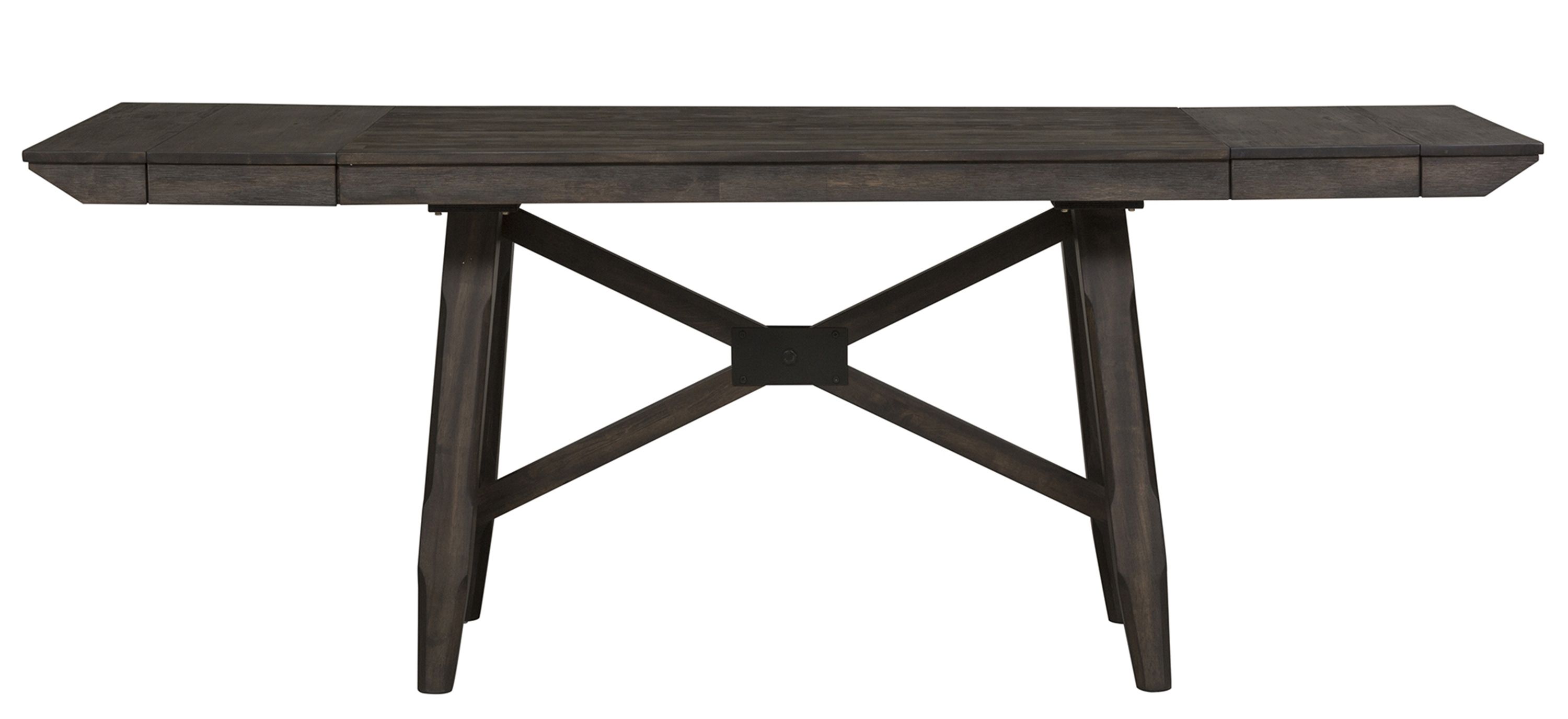 Double Bridge Counter Height Dining Table