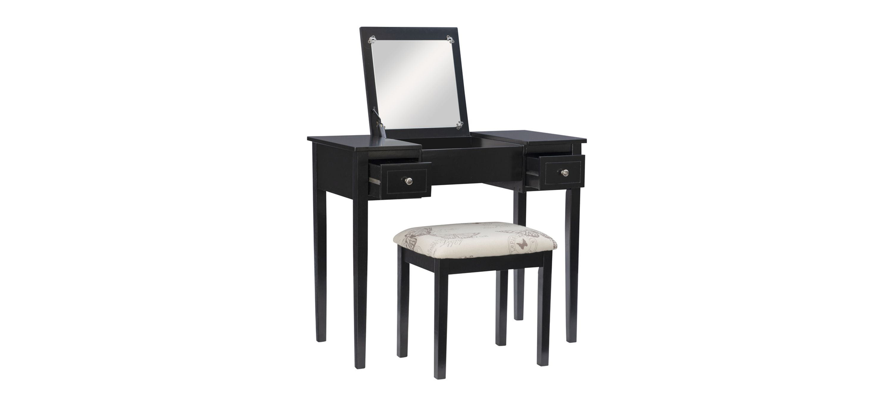 Belding Butterfly Vanity Set