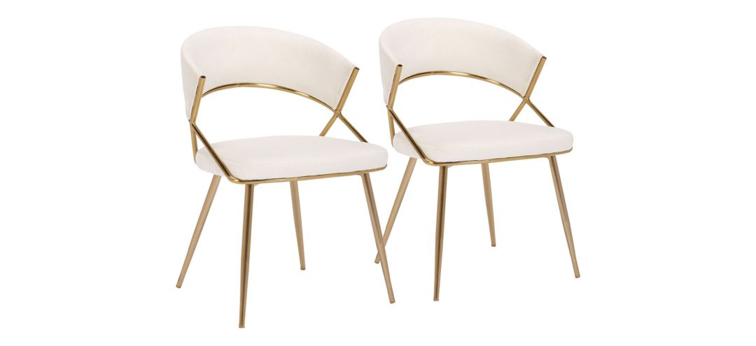 718283992 Jie Dining Chairs - Set of 2 sku 718283992