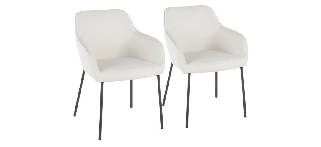 722297230 Daniella Dining Chairs: Set of 2 sku 722297230