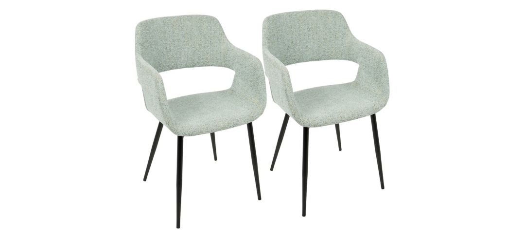 732498150 Margarite Dining Chair - Set of 2 sku 732498150