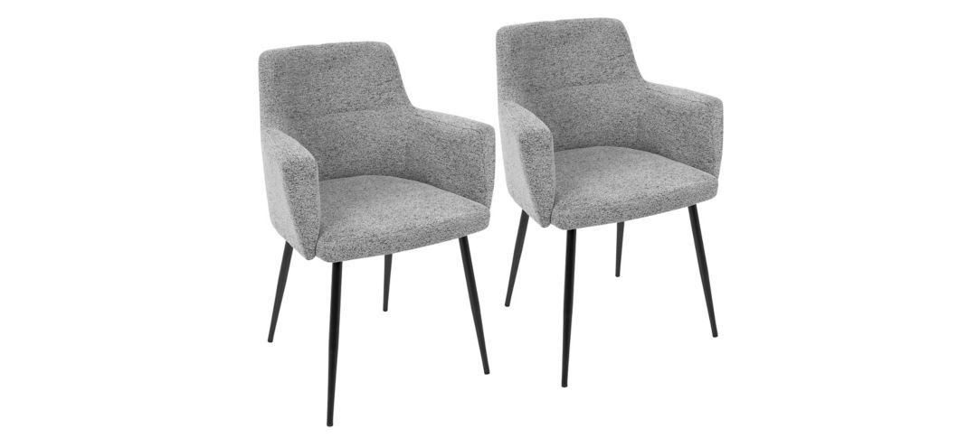 734497910 Andrew Dining Chair - Set of 2 sku 734497910