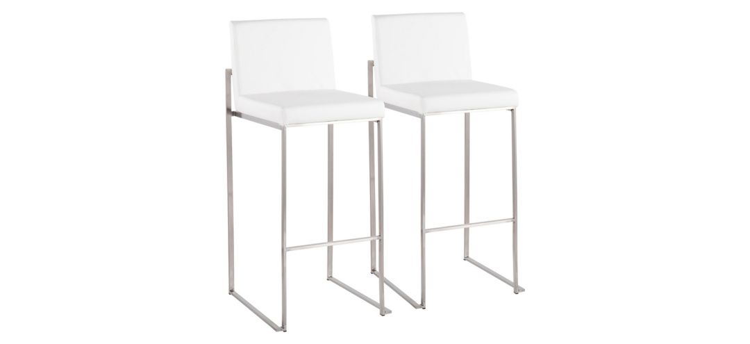 748275760 Fuji High Back Barstool - Set of 2 sku 748275760