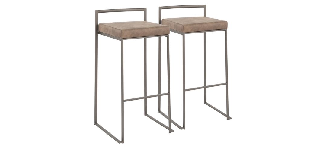 Fuji Stacker Barstool - Set of 2