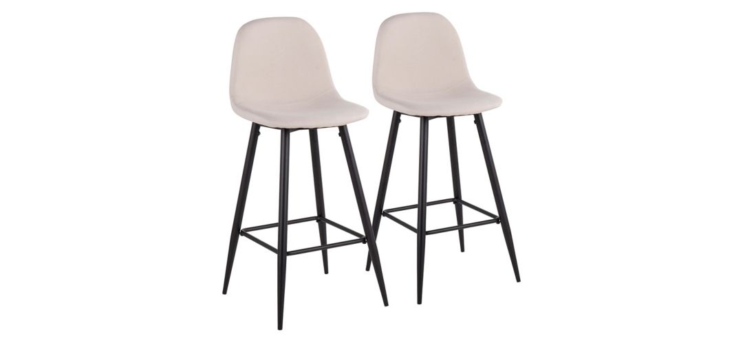 Pebble Barstool - Set of 2