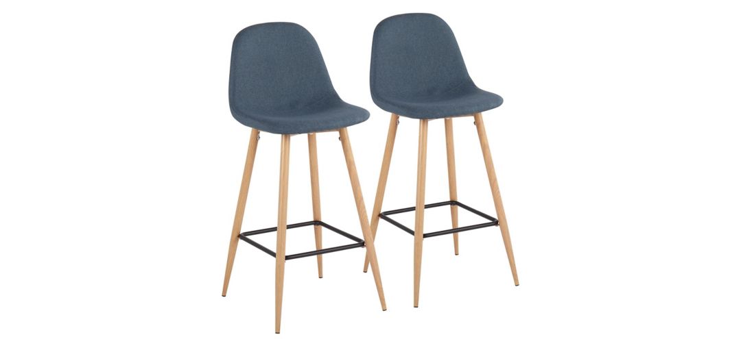 748276100 Pebble Barstool - Set of 2 sku 748276100