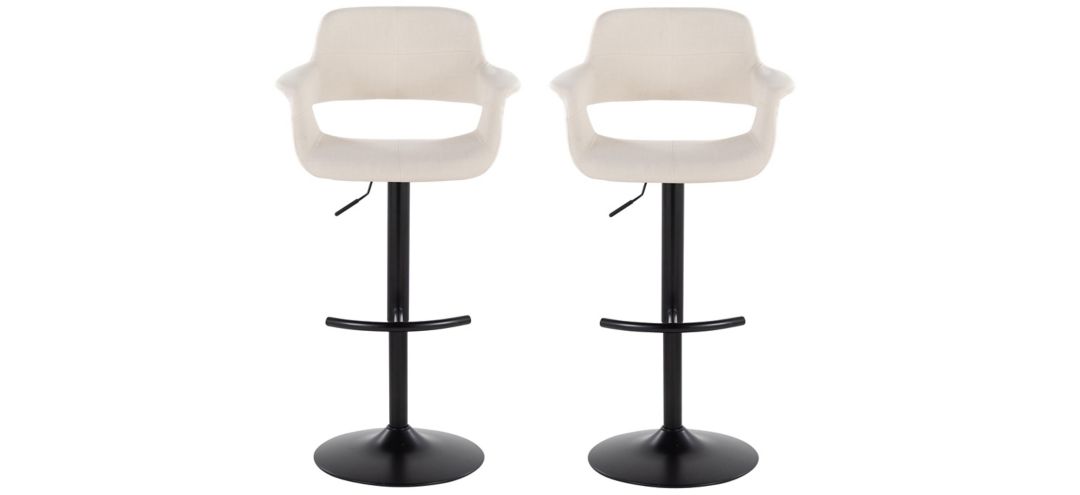 749257133 Vintage Flair Adjustable Barstool- Set of 2 sku 749257133