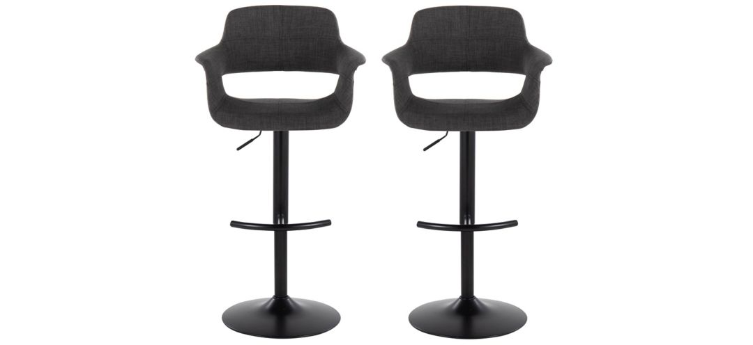 749257134 Vintage Flair Adjustable Barstool- Set of 2 sku 749257134