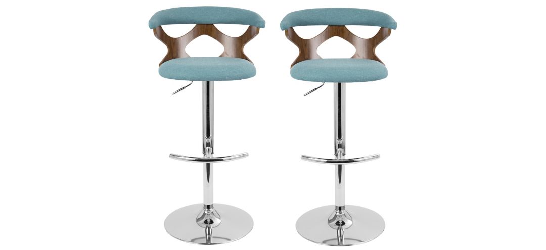 Gardenia Adjustable Barstool- Set of 2