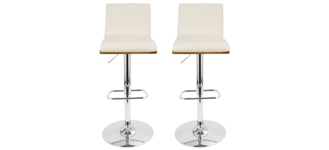 Vasari Adjustable Barstool- Set of 2