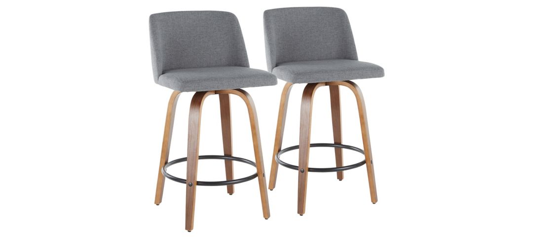 Toriano Counter Stools: Set of 2