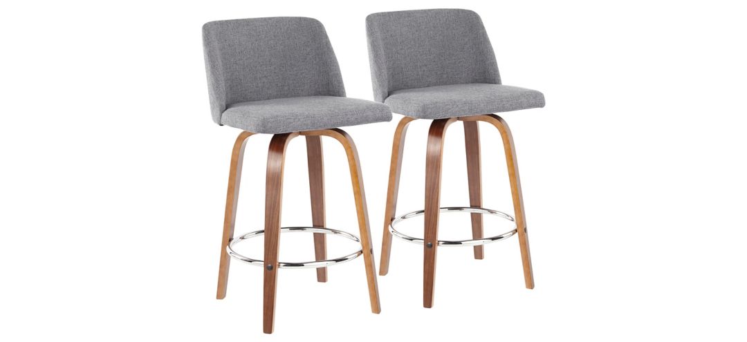 Toriano Counter Stools: Set of 2