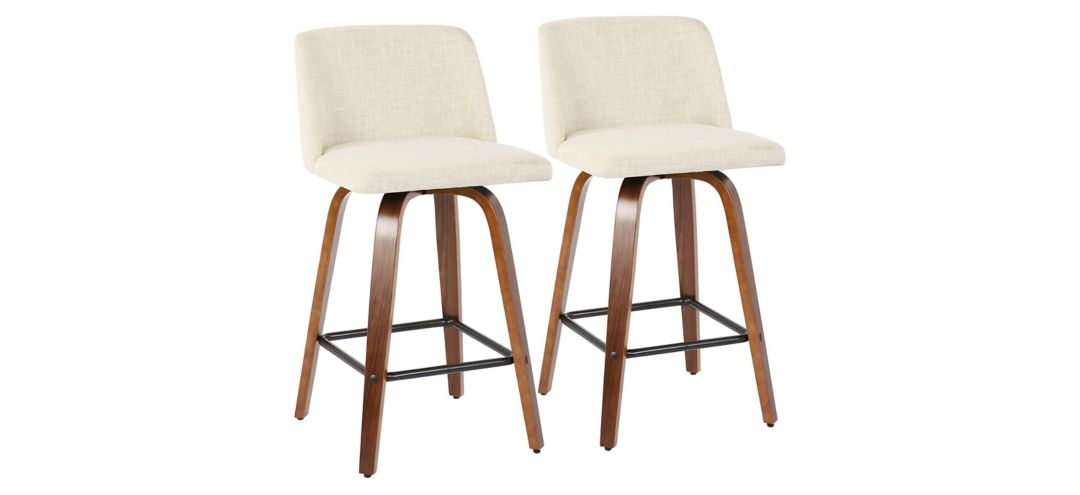 Toriano Counter Stools: Set of 2