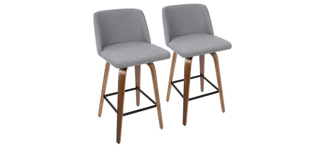 Toriano Counter Stools: Set of 2