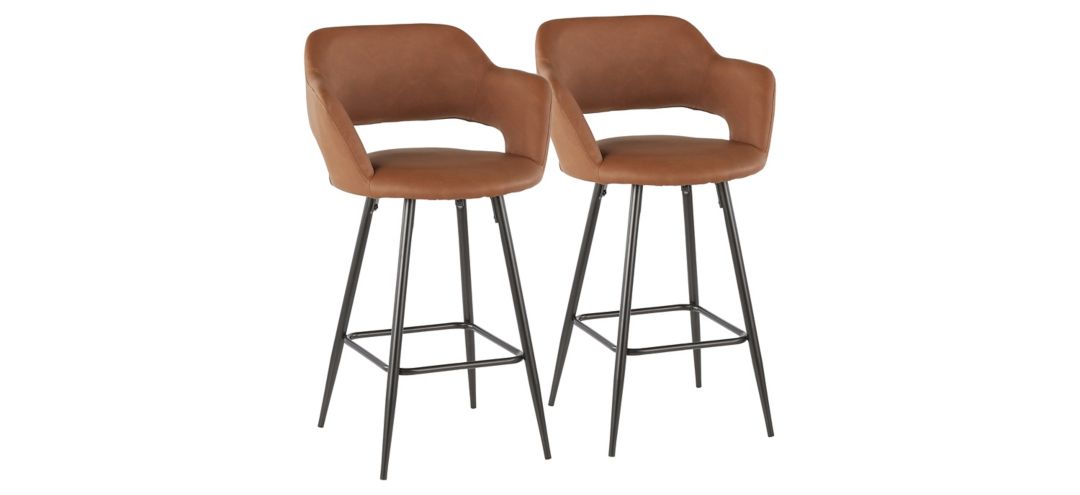 Margarite Counter-Height Stool - Set of 2