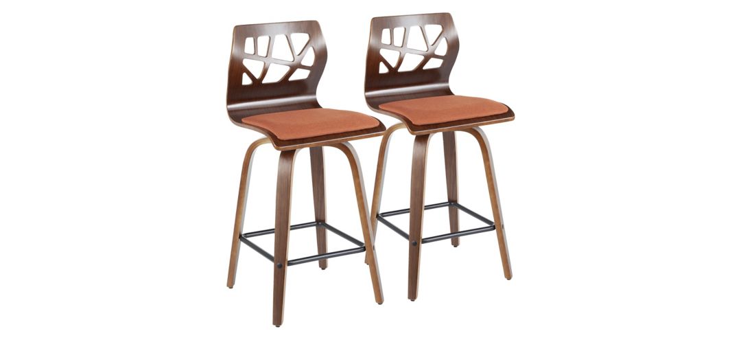 Folia Counter-Height Stool - Set of 2