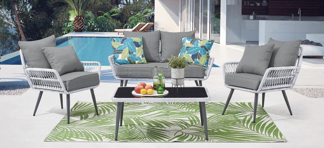 245201920 Portofino 3-pc Patio Conversation Set sku 245201920