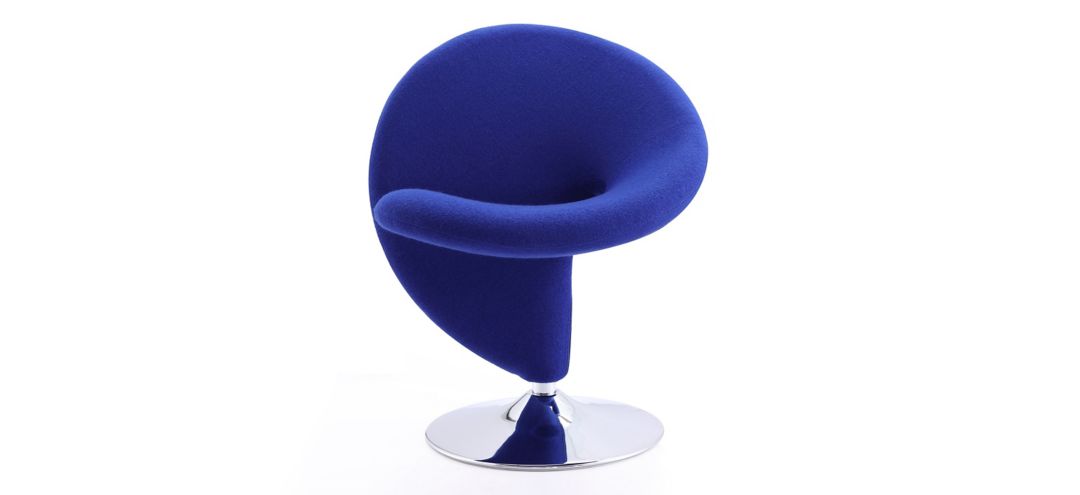 Curl Swivel Accent Chair