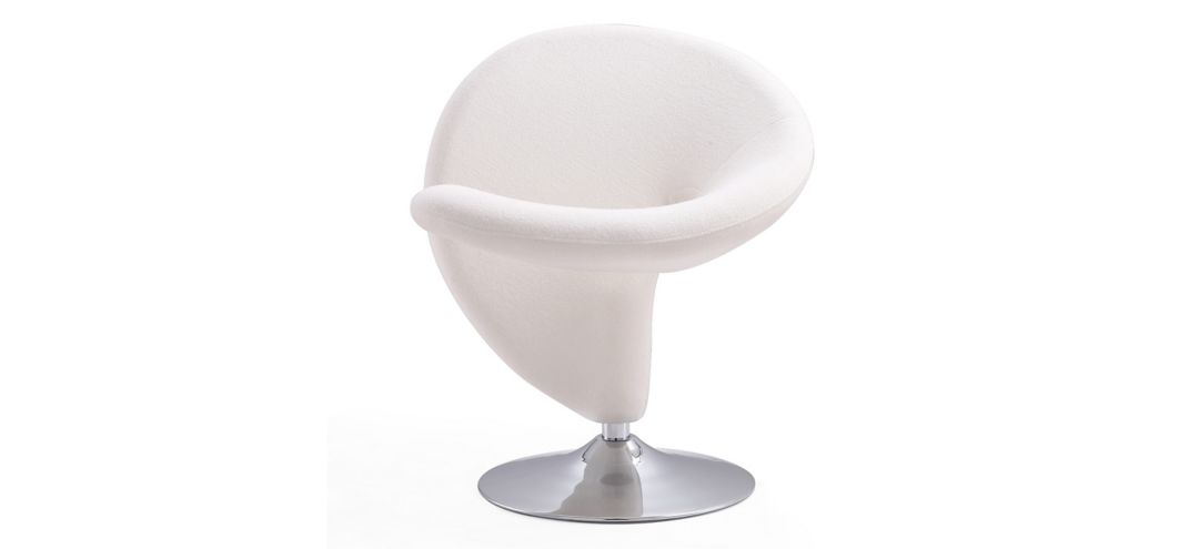 Curl Swivel Accent Chair