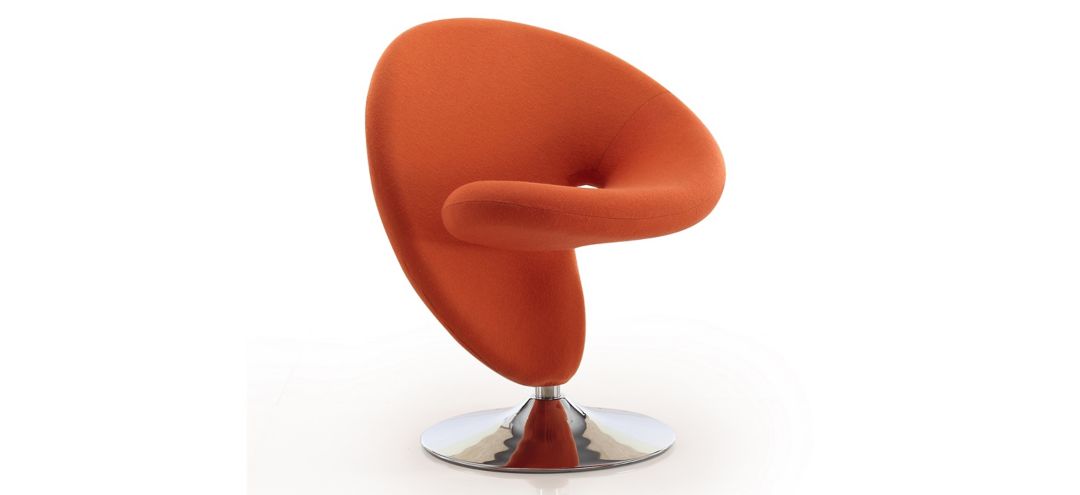 Curl Swivel Accent Chair