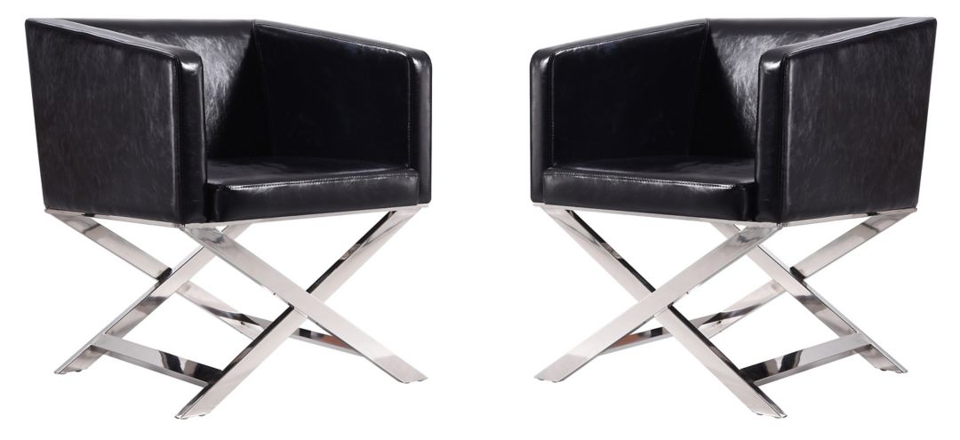 258277740 Hollywood Lounge Accent Chair (Set of 2) sku 258277740