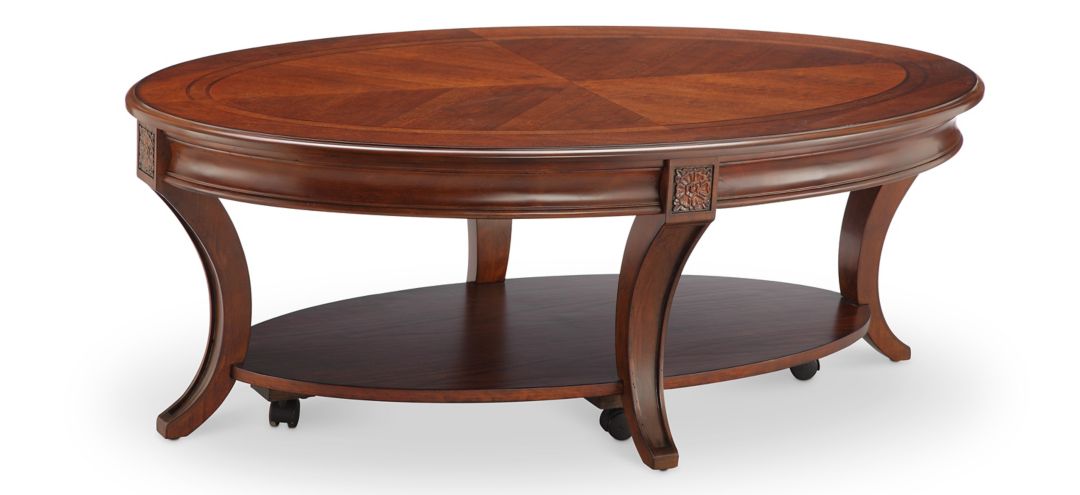 T-4115-47 Monarch Winslet Oval Cocktail Table sku T-4115-47