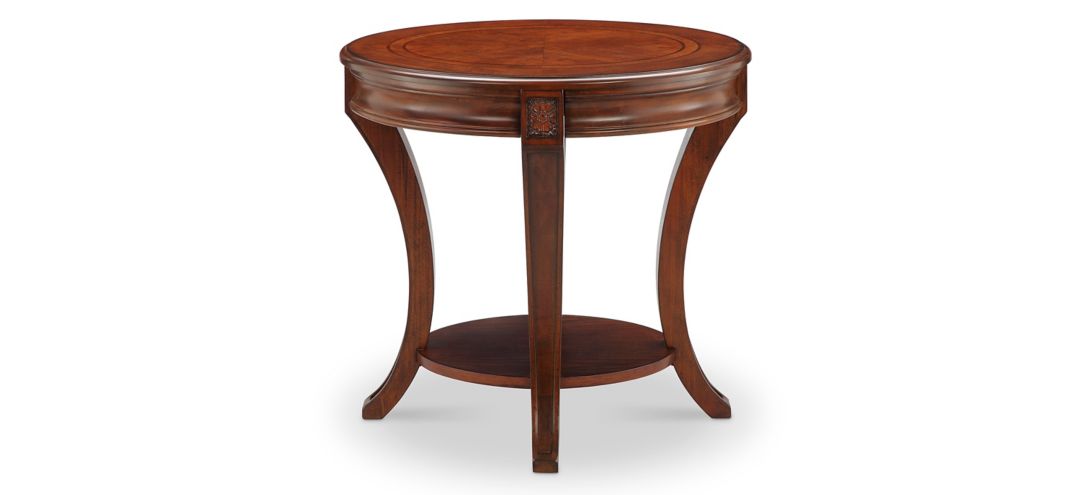 T-4115-07 Monarch Winslet Oval End Table sku T-4115-07