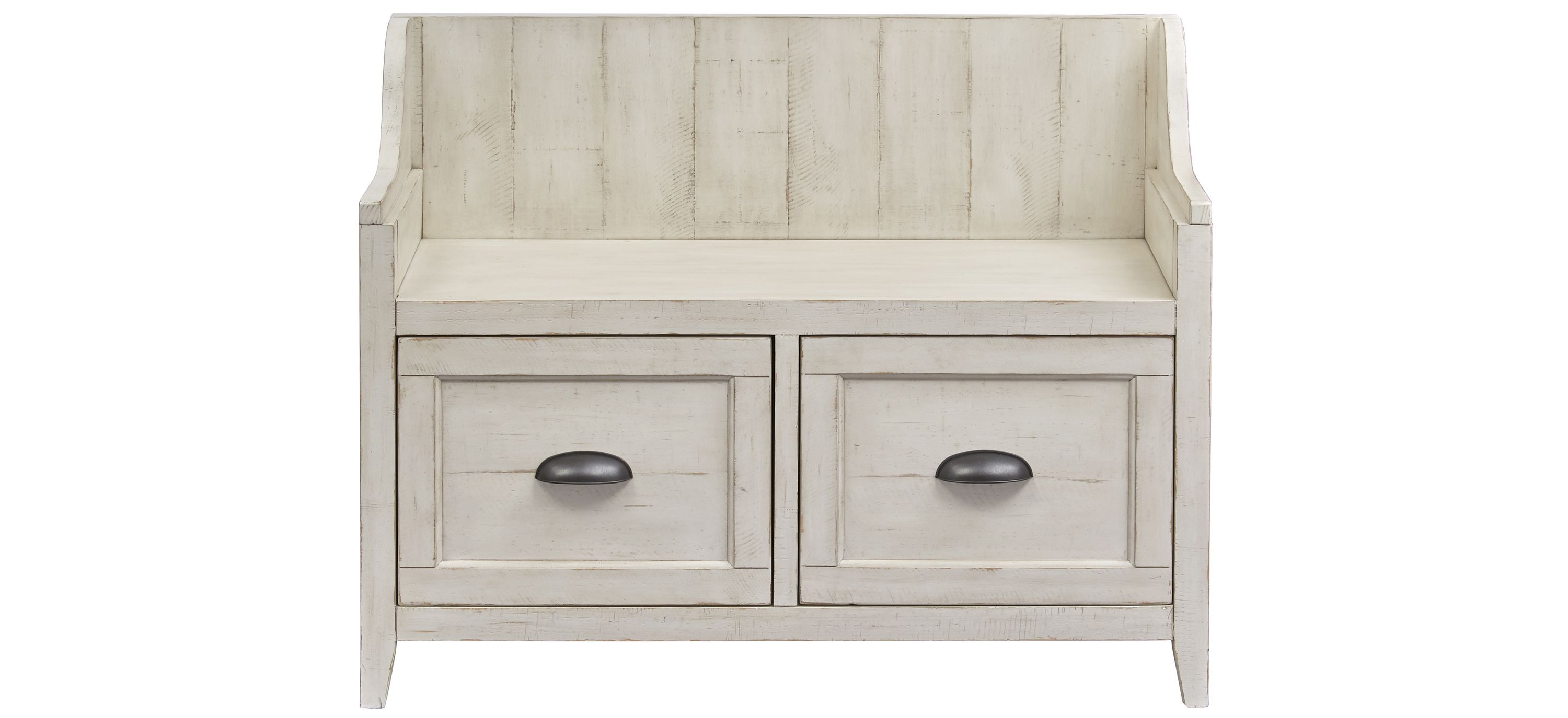 Tella Wood Storage Bench