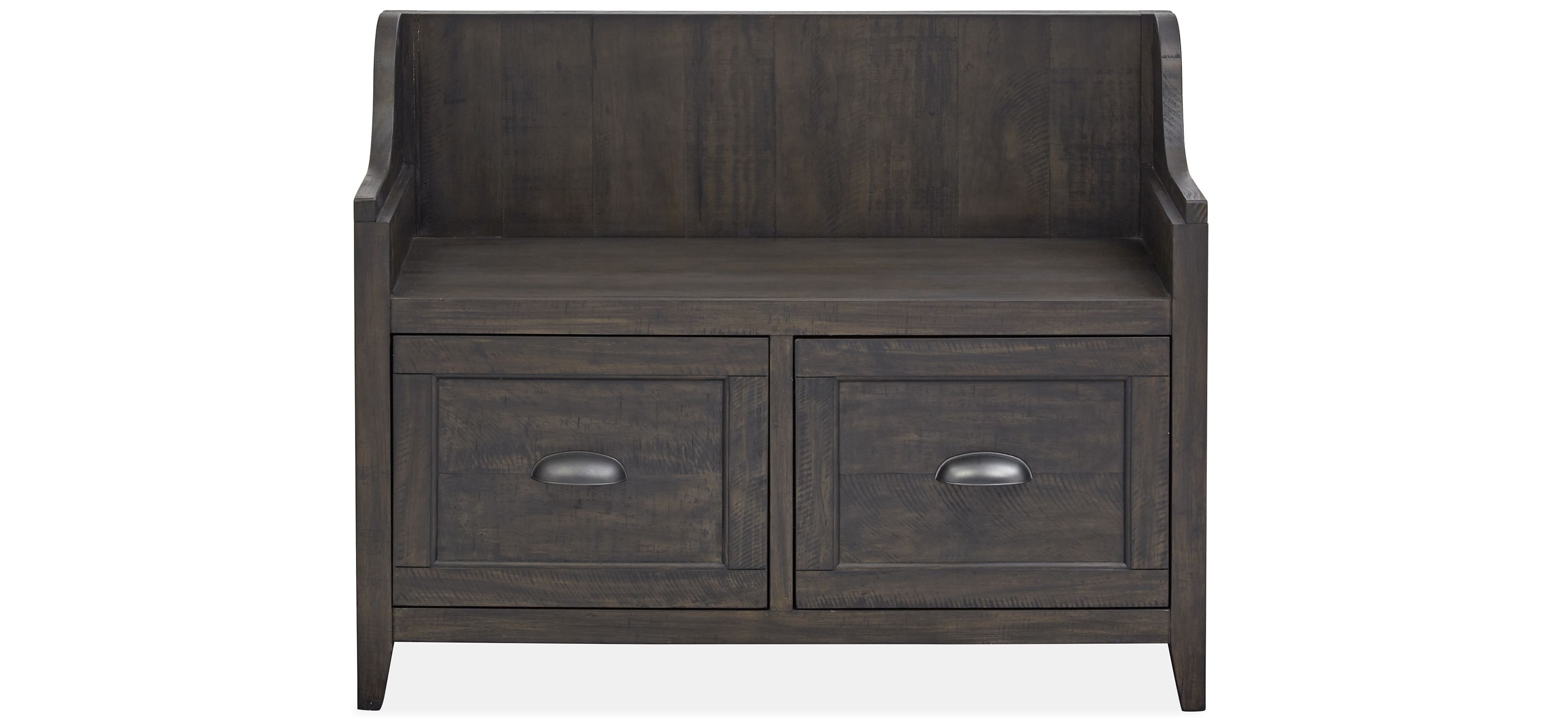 Tella Wood Storage Bench