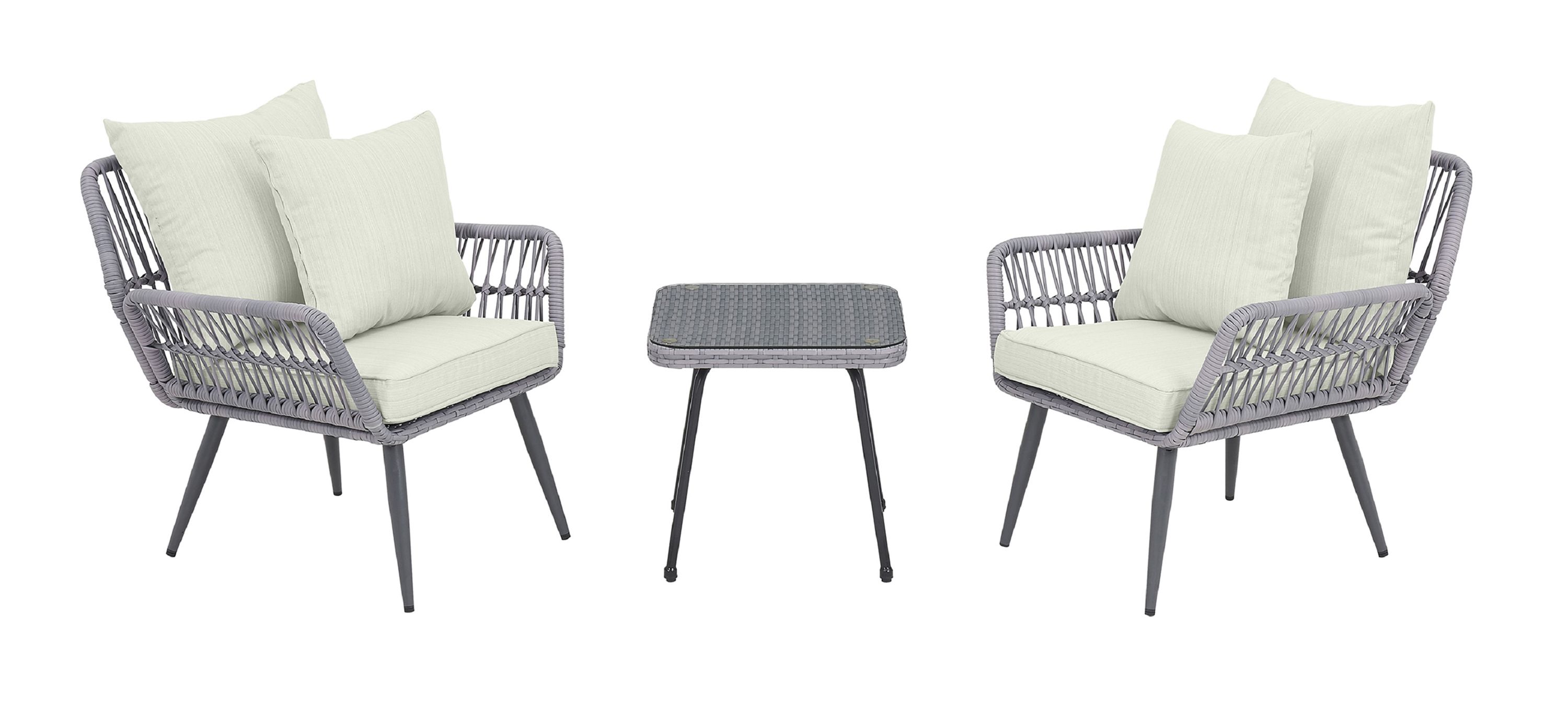 Stoll Outdoor Patio Group with End Table