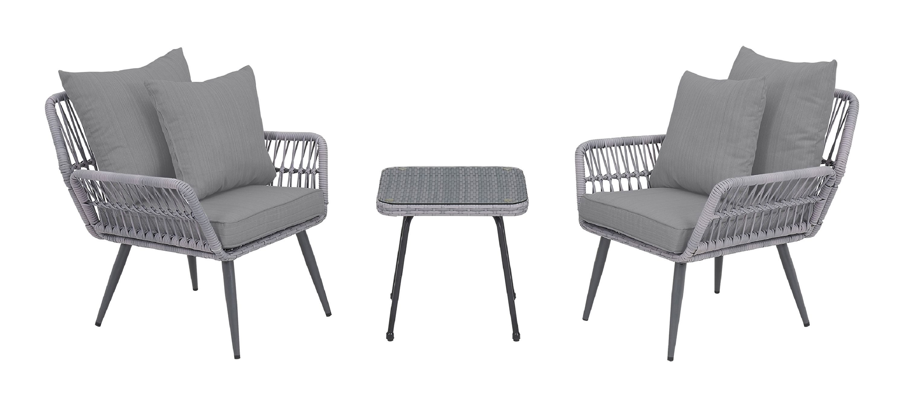 Stoll Outdoor Patio Group with End Table