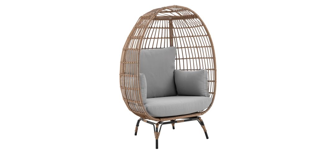 Wixx Outdoor Patio Freestanding Egg Chair